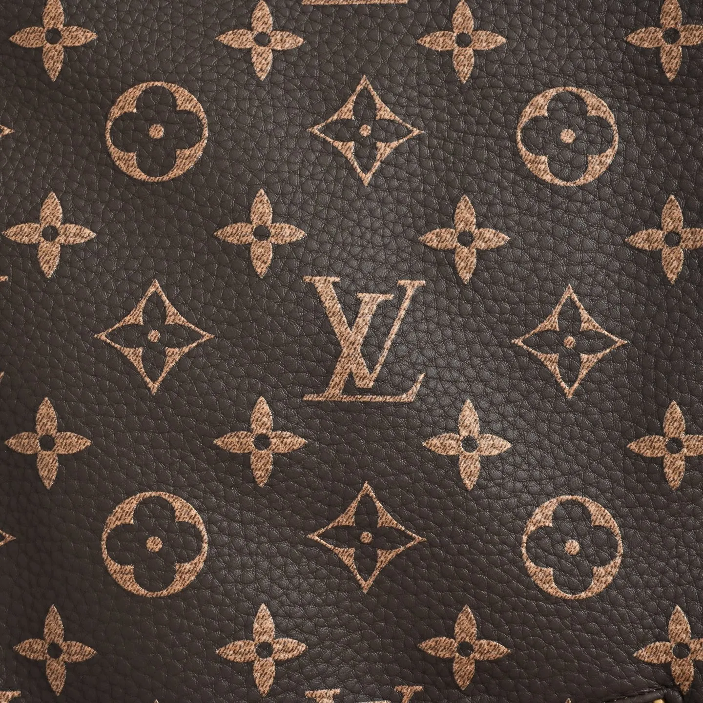 Louis Vuitton/Louis Vuitton old flower printed leather jacket